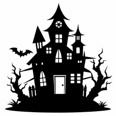 HAUNTED HOUSE SVG , Halloween Bundle Svg, Haunted House Svg Bundle, Haunted House Clipart, Haunted House Svg Cut Files for Cricut
