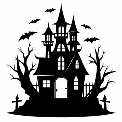 HAUNTED HOUSE SVG , Halloween Bundle Svg, Haunted House Svg Bundle, Haunted House Clipart, Haunted House Svg Cut Files for Cricut