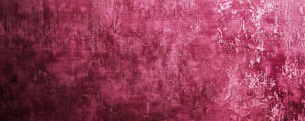 Fototapeta premium A rich pink background with a velvet-like texture, creating a luxurious and sophisticated appearance.