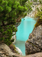 Dolomites’ Iconic God’s Finger Watching Over Lago di Sorapis