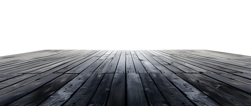 dark wooden floor isolated png white background
