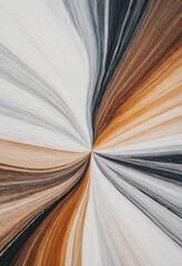  Emotions visualized as abstract landscapes, isolated on a white background in editorial photography 