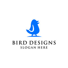 simple concept of ugly bird