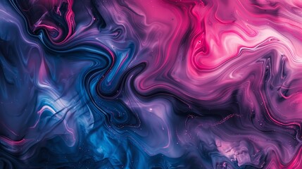 Colorful wavy swirls and lines in an abstract background, ideal for backgrounds and textures