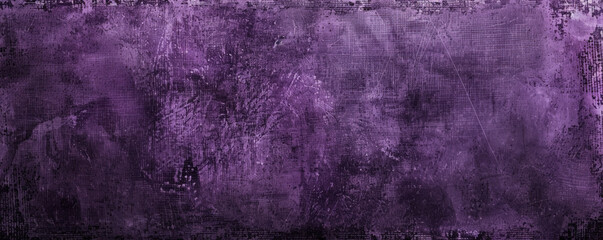 A dark violet background with a distressed texture, giving it a vintage and worn look that adds character and intrigue.