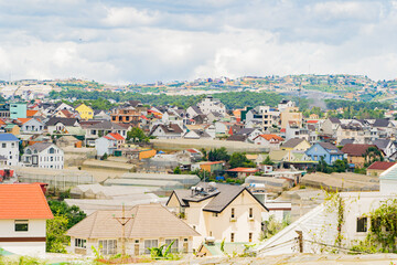 Obraz premium The city of Dalat.A high-altitude city in Vietnam, founded by the French, in colonial times.