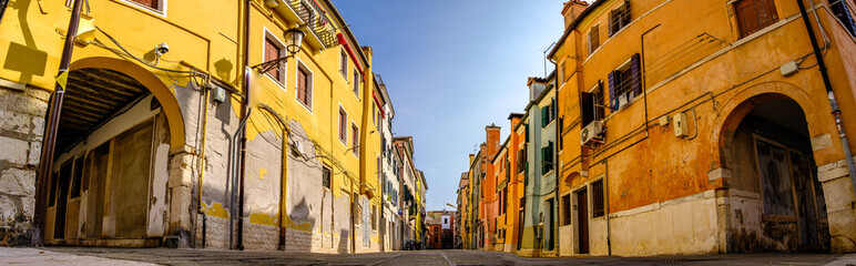 famous old town of chioggia in italy