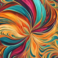 Imagem de fundo colorida