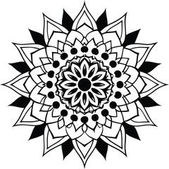 abstract floral ornament