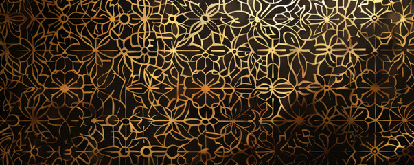 A bronze background with intricate geometric patterns, perfect for an elegant and sophisticated design.