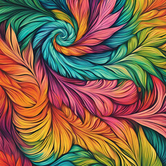 Imagem de fundo colorida