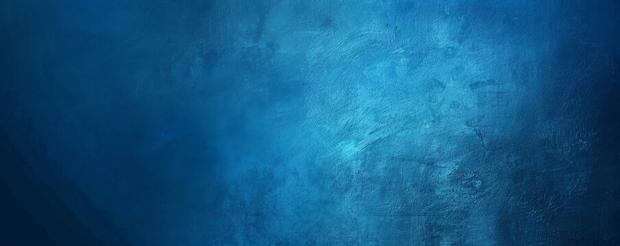 A bold blue background with a subtle gradient and a hint of texture, perfect for creating a striking and modern look.