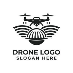 Drone Logo Vector