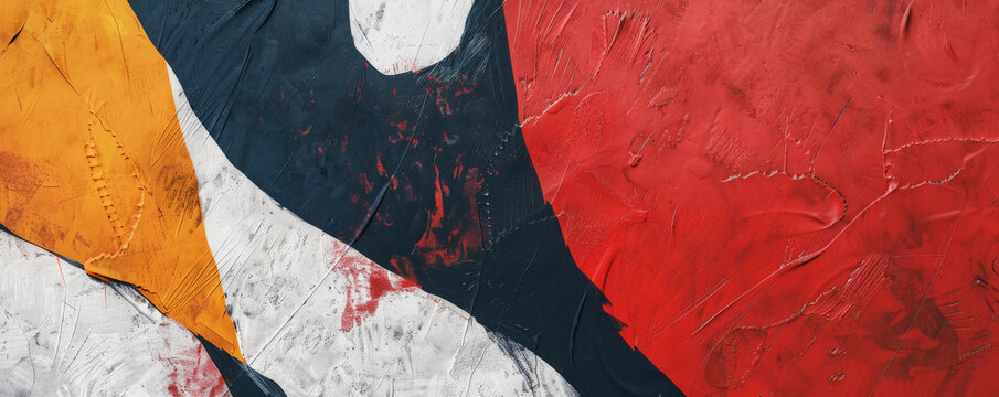 A bold abstract texture with dramatic contrasts and strong shapes, ideal for creating powerful and impactful wall decor that commands attention.