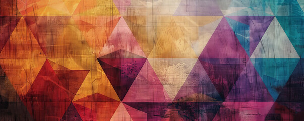 A textured abstract design with a focus on geometric shapes and contrasting colors, ideal for creating modern and stylish wall decor.