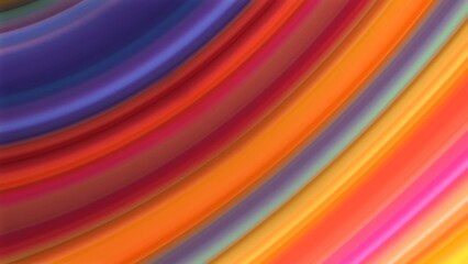 Abstract spiral background colorful gradation swirl waves. Smooth motion, texture