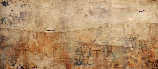 Grunge Texture: Crinkled and Stained Paper