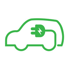EV CHARGING CAR LOGO