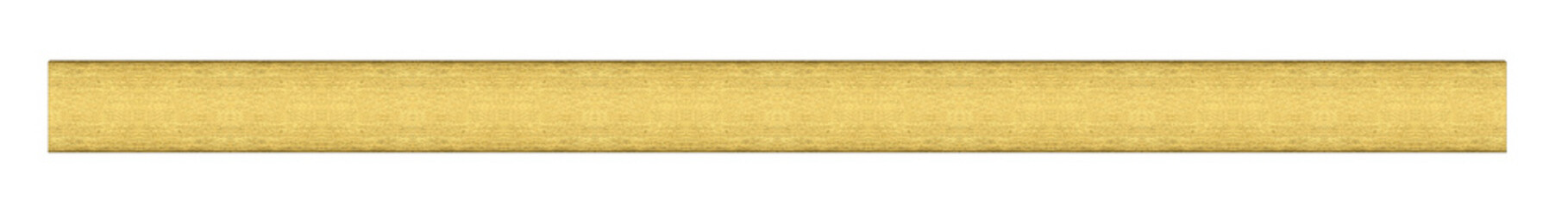Gold mounting tape - on isolated transparent background.