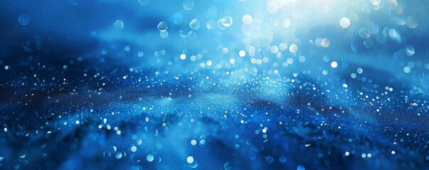 A bold blue background featuring a subtle shimmer effect, adding a touch of glamour and elegance.