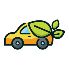 EV CHARGING CAR LOGO