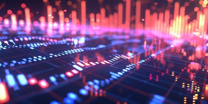 Scatter plot depicting a clear positive link between stock prices and trading volume, indicating active investor interest.