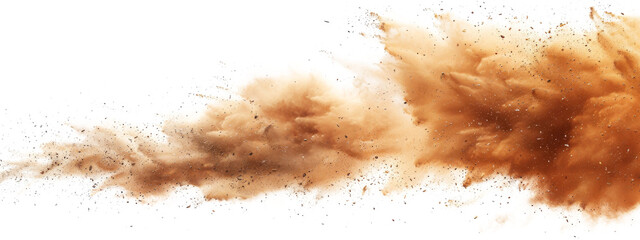 Sand dust cloud , sandstorm , splash