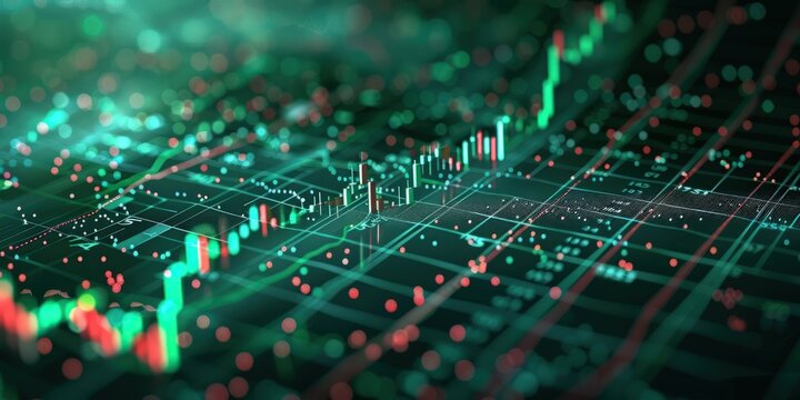 Scatter plot depicting a clear positive link between stock prices and trading volume, indicating active investor interest.