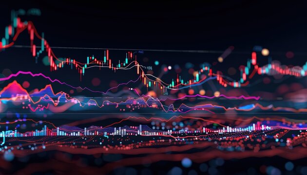 Scatter plot depicting the positive correlation between stock prices and trading volume, showcasing growing investor interest.