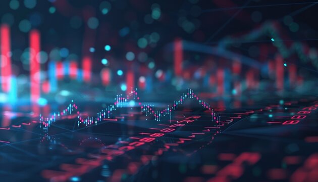 Scatter plot depicting the positive correlation between stock prices and trading volume, showcasing growing investor interest.