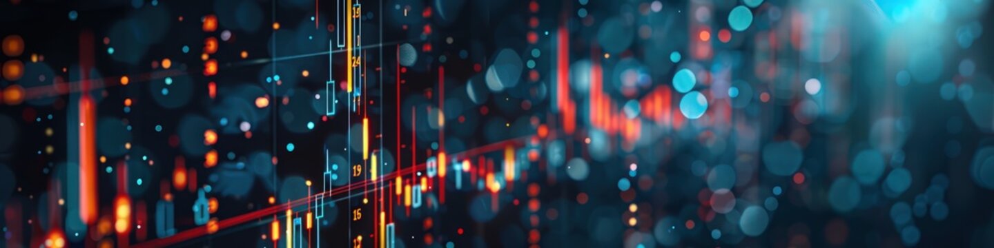 a?'imagine: Scatter plot depicting a strong positive correlation between stock prices and trading volume, suggesting significant investor interest.