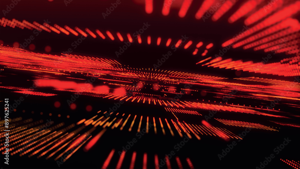 Poster abstract digital background. data flow information. digital communication concept. science technolog