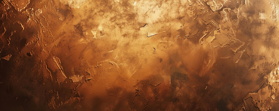 A matte bronze background with a smooth, even finish, creating a sleek and minimalist aesthetic.