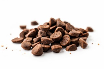 Obraz premium Canine kibble displayed against a bright backdrop