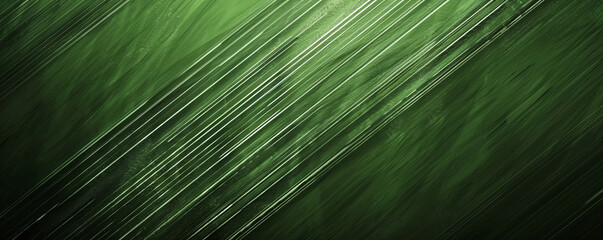 A rich green background with a subtle texture of diagonal stripes, adding depth and interest while maintaining the boldness of the color.