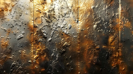 Fototapeta premium metallic textures, gleaming industrial allure, abstract visual appeal, versatile applications, compelling emotional impact, suitable for marketing, design, technology, emphasizing innovation