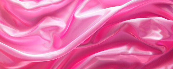 Obraz premium A bright pink background with a smooth gradient and a matte finish, creating a sophisticated and modern look.