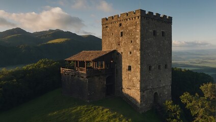 Archer tower maintaining constant surveillance over the kingdom