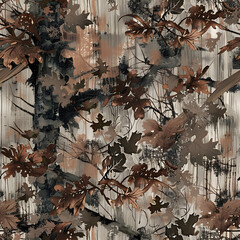 camouflage trees pattern