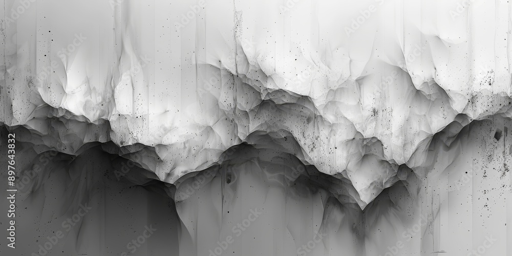 Aufkleber this is a highcontrast monochromatic 3d textured surface, featuring dramatic shadows and creating an