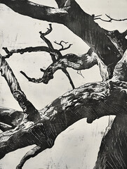 Fototapeta premium tree in the woods