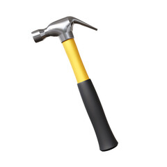 Hammer isolated on white background. 3d-rendering