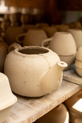 Taller Piezas en cerámica  tetera