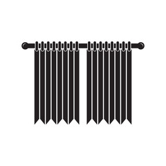 curtain illustration icon