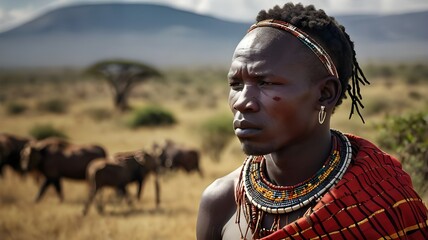 person with dreadlocks