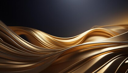 Golden Metallic Texture Background - Rich and Glamorous Design