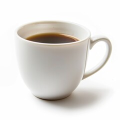 Obraz premium A coffe cup on a white background