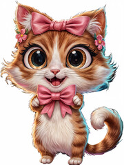 Obraz premium Cute cat