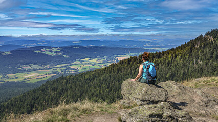 Landschaft um den Kaitersberg im Bayerischen Wald