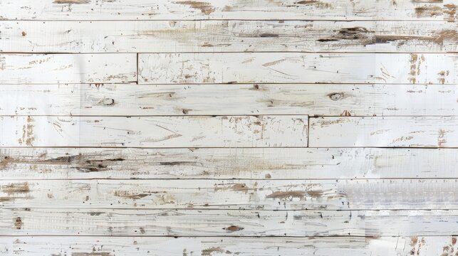 Aged white wooden texture for backdrop